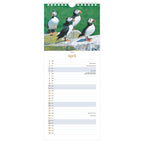 2026 Northumberland Slimline Calendar – April