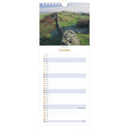 2026 Northumberland Slimline Calendar – October