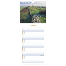 Load image into Gallery viewer, 2026 Northumberland Slimline Calendar – October
