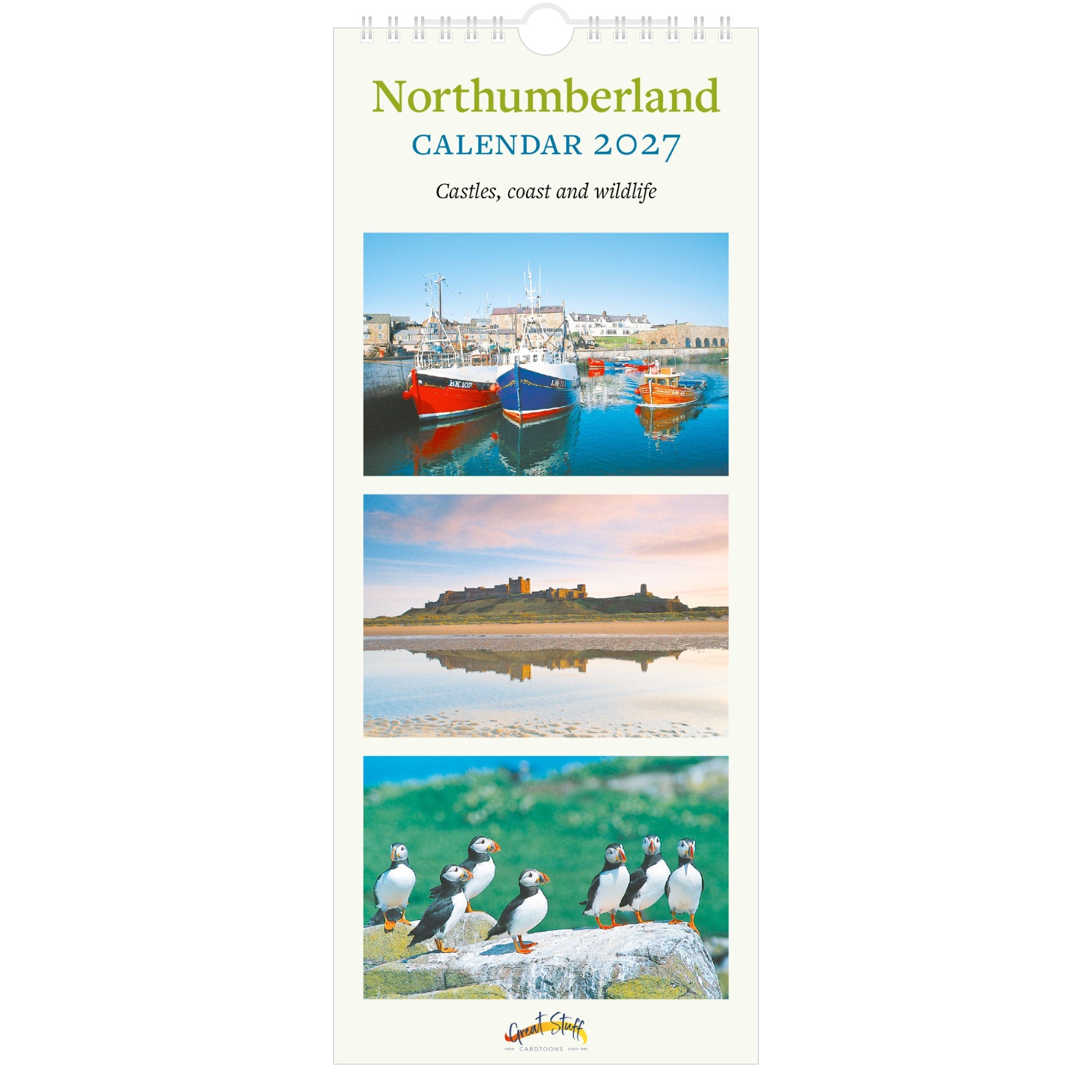 Northumberland Images Calendar 2027 - Front Cover