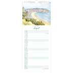 2026 Yorkshire Watercolours Calendar – August