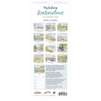 2026 Yorkshire Watercolours Calendar – Back Cover
