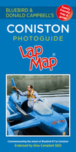 Load image into Gallery viewer, Donald Campbell&#39;s Coniston Photoguide Lap Map

