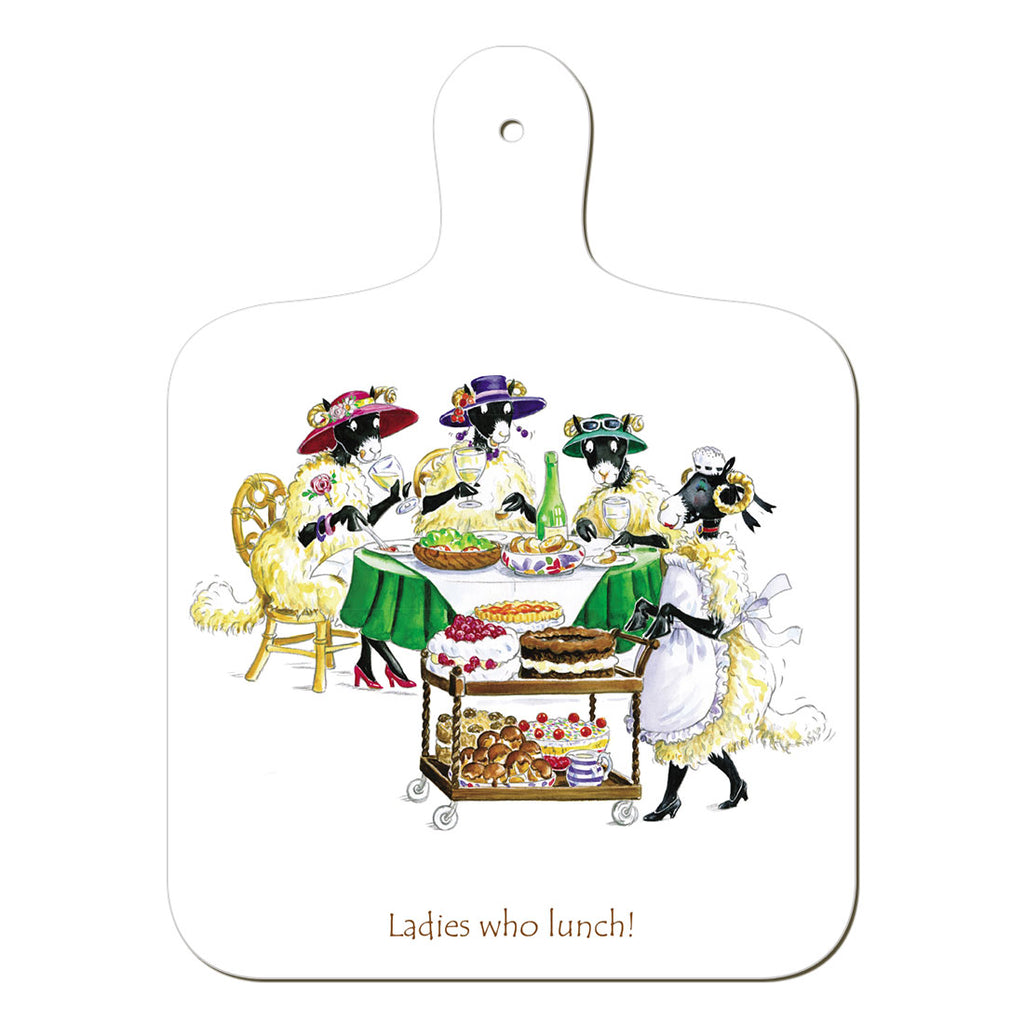 "Ladies Who Lunch" Chopping Board