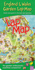 England & Wales Garden Visitor's Lap Map | Great Stuff from Cardtoons