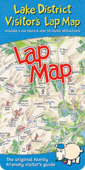 Lake District Visitor's Lap Map cover