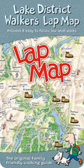 Lake District Walkers Lap Map cover