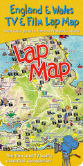 England & Wales TV & Film Locations Lap Map | Great Stuff from Cardtoons