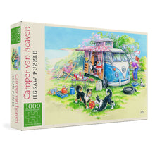 Load image into Gallery viewer, &quot;Camper Van Heaven&quot; Deluxe Country Comicals Jigsaw - box

