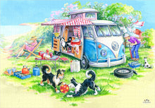 Load image into Gallery viewer, &quot;Camper Van Heaven&quot; Deluxe Country Comicals Jigsaw - jigsaw
