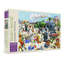 Load image into Gallery viewer, &quot;Steam Special&quot; Deluxe Country Comicals Jigsaw - box
