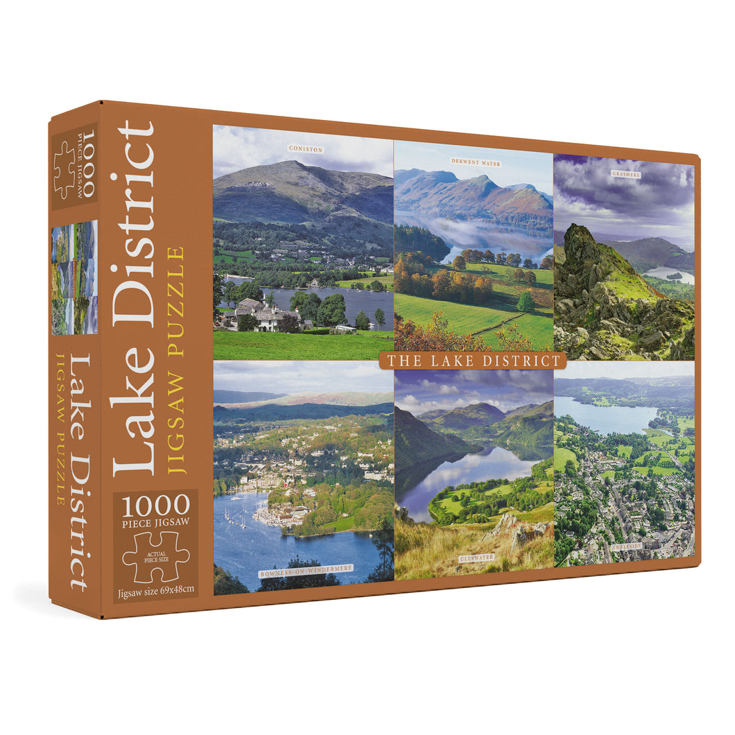 Lake District Views Jigsaw Puzzle - box