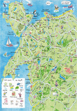Load image into Gallery viewer, North Wales Lap Map Jigsaw Puzzle - jigsaw
