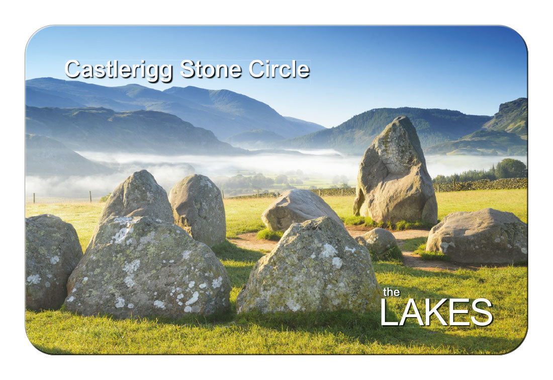 Castlerigg Stone Circle flexible fridge magnet | Great Stuff from Cardtoons