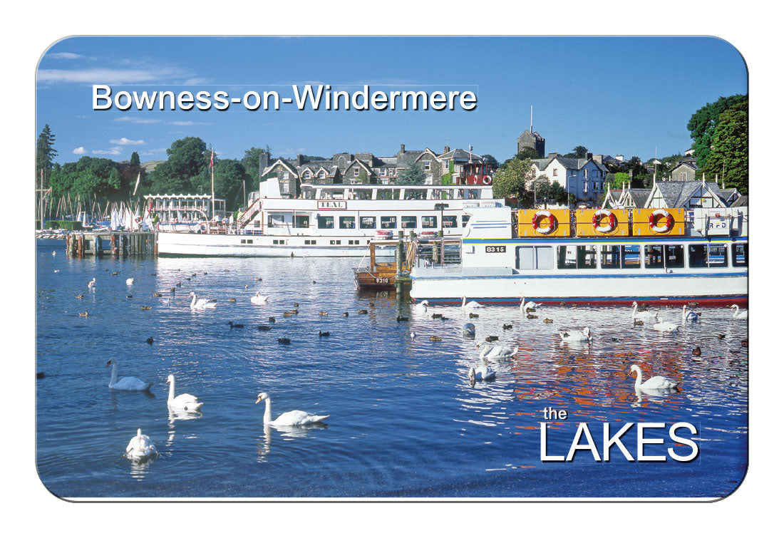 Bowness-on-Windermere flexible fridge magnet | Great Stuff from Cardtoons