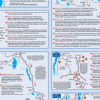 Lake District Visitors Lap Map closeup of inner panel