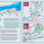 Lake District Walkers Lap Map closeup of inner panel
