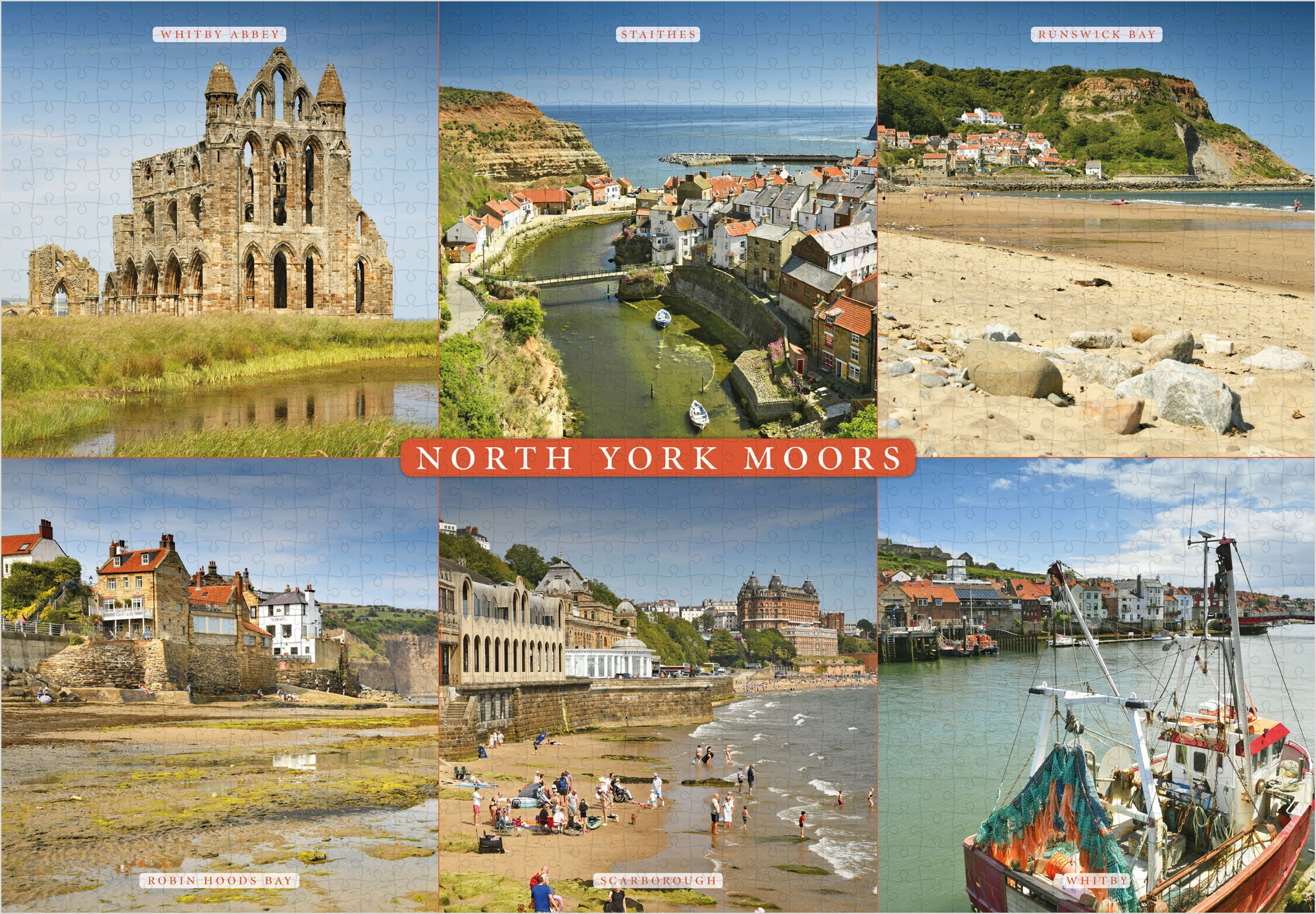North York Moors Views 1,000 Piece Deluxe Jigsaw
