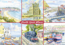 Load image into Gallery viewer, North York Moors Watercolour Views Jigsaw
