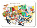 Country Comicals "Kitchen Chaos" tablemat