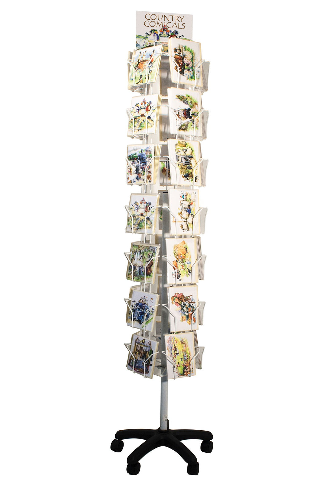 Country Comicals Greetings Card Wholesale Stand Deal for Farm Shops