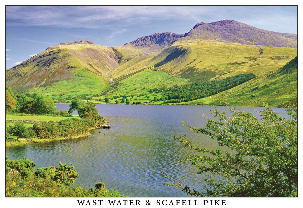 Scafell and Scafell Pike Postcard from Cardtoons