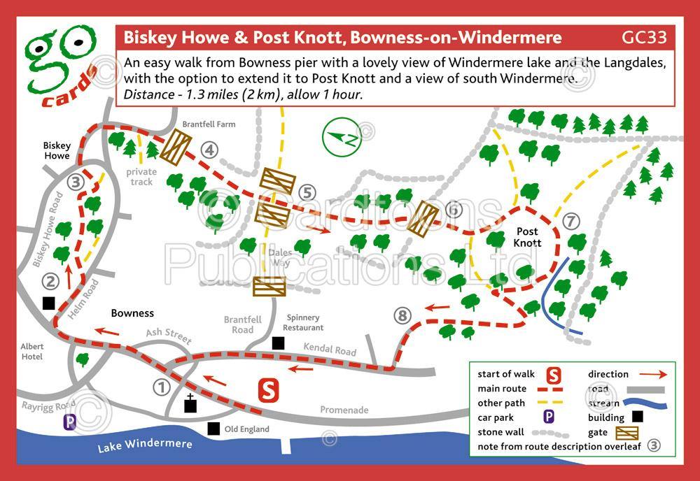 Biskey Howe & Post Knott Walk | Cardtoons Publications