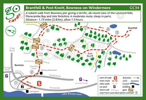 Brantfell & Post Knott Walk | Cardtoons Publications