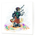 Country Comicals "Windy Blow" Greetings Card by Linda Birkinshaw