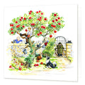 Country Comicals "Scrumping" Greetings Card by Linda Birkinshaw
