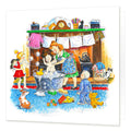 Country Comicals "Bath Time" Greetings Card by Linda Birkinshaw