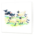 Country Comicals "Learner Driver" Greetings Card by Linda Birkinshaw