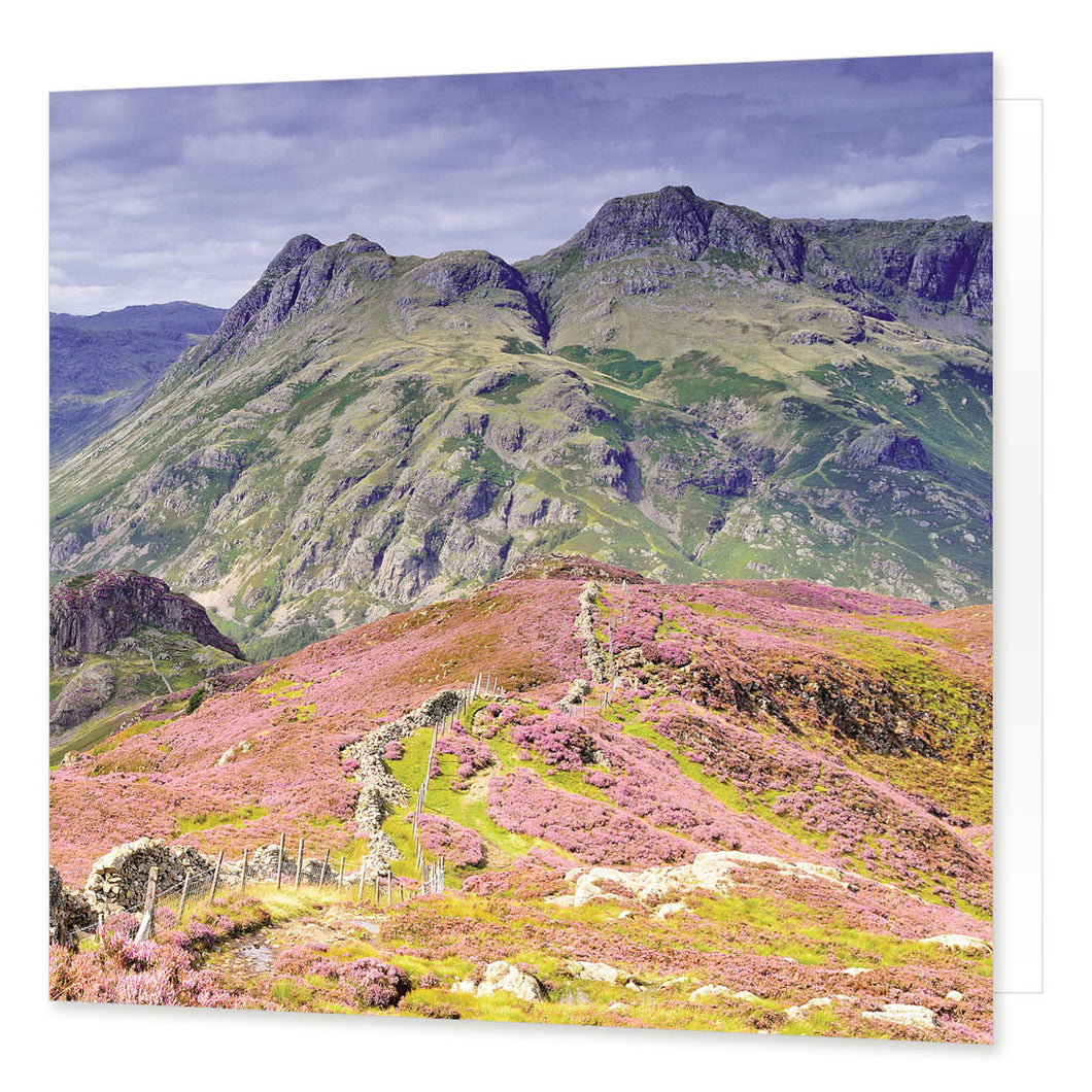 Langdale Pikes greetings card from the Landmark Photographic range by Cardtoons