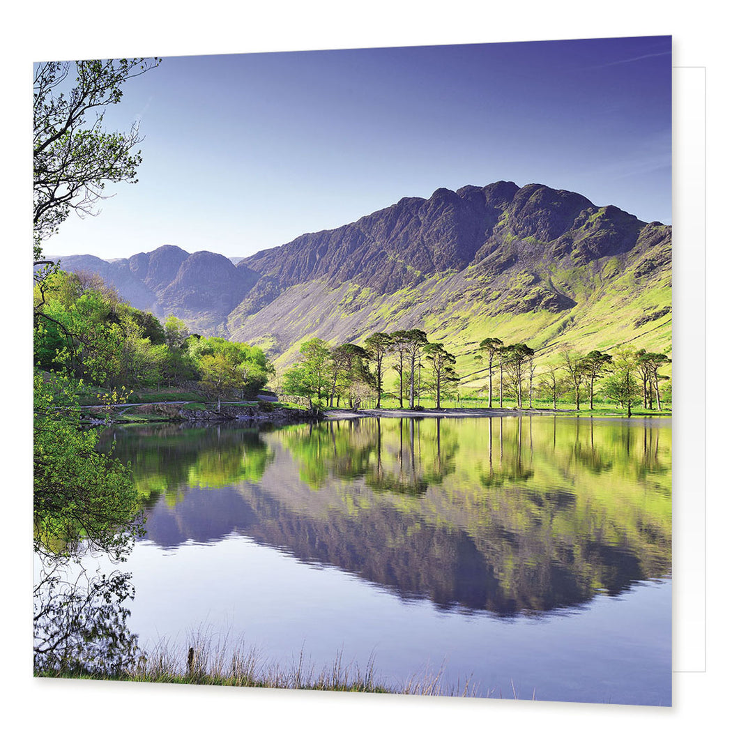 Buttermere & Haystacks Greeting Card from the Landmark Photographic range by Cardtoons