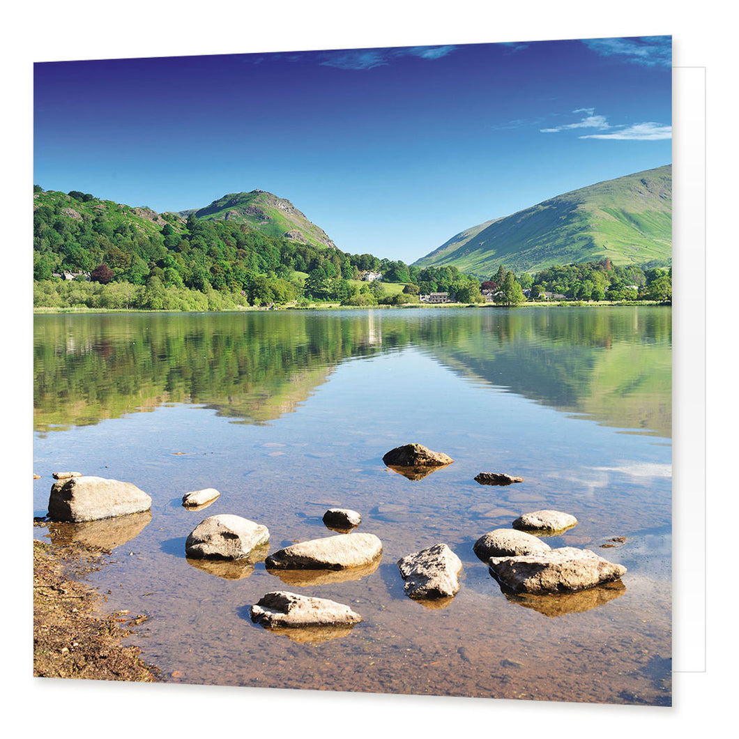 Grasmere Greetings Card from the Landmark Photographic range by Cardtoons