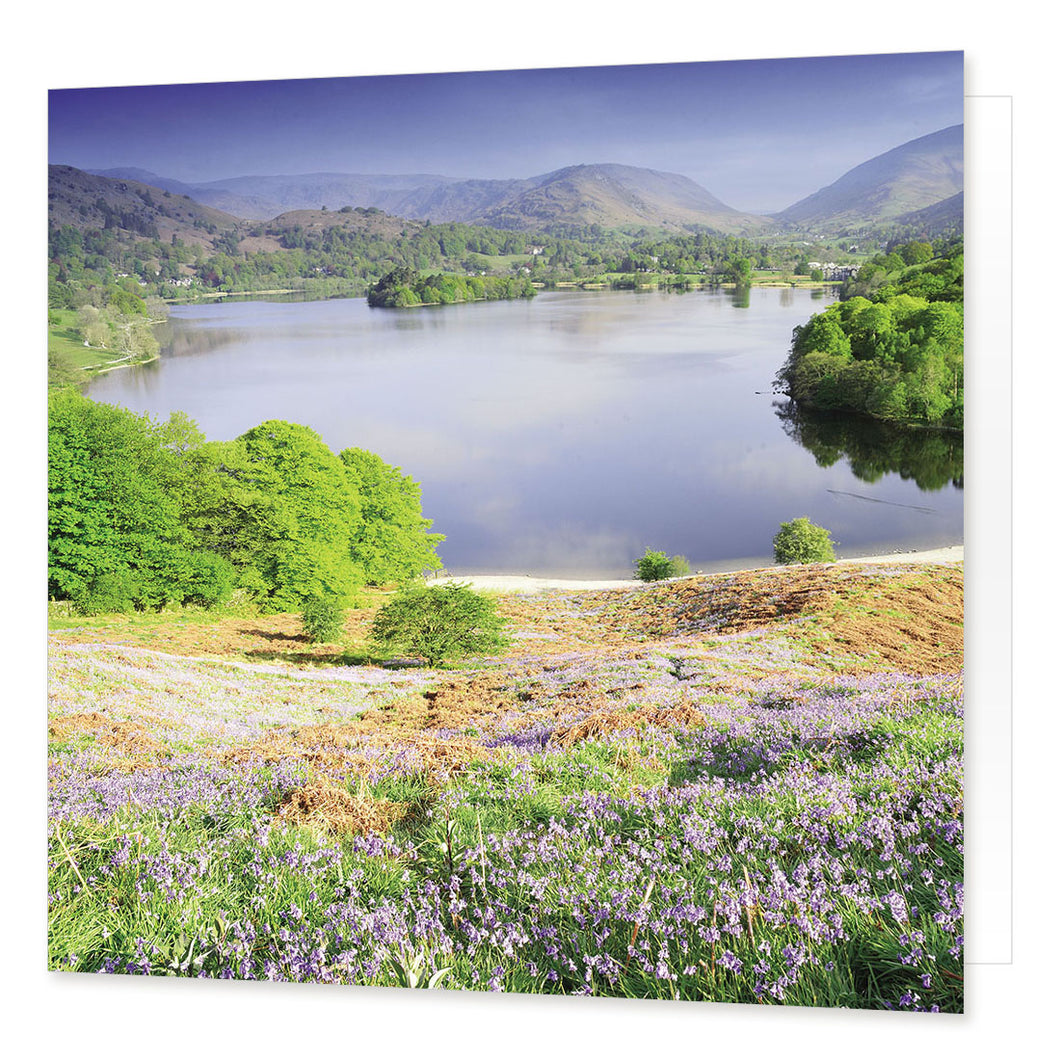 Grasmere from Loughrigg Terrace Greeting Card from the Landmark Photographic range by Cardtoons