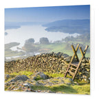 Windermere from Todd Crag Greetings Card from the Landmark Photographic range by Cardtoons