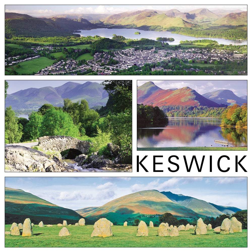 Keswick Square Postcard by Cardtoons