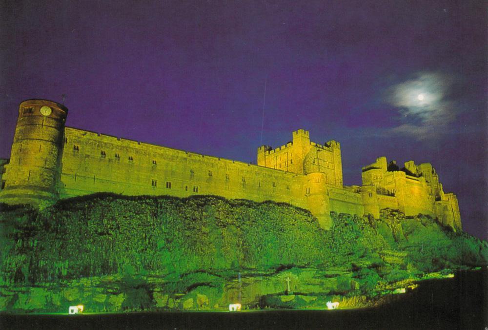 Bamburgh Castle at Night Postcard | Cardtoons Publications
