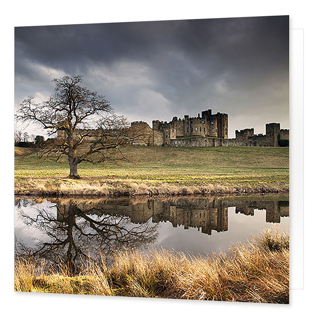 Alnwick Castle greetings card © David Tarn from Cardtoons