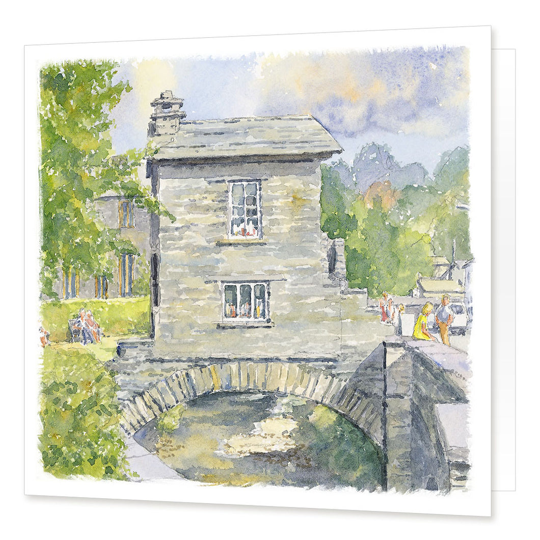 Bridge House, Ambleside greetings card | Great Stuff from Cardtoons