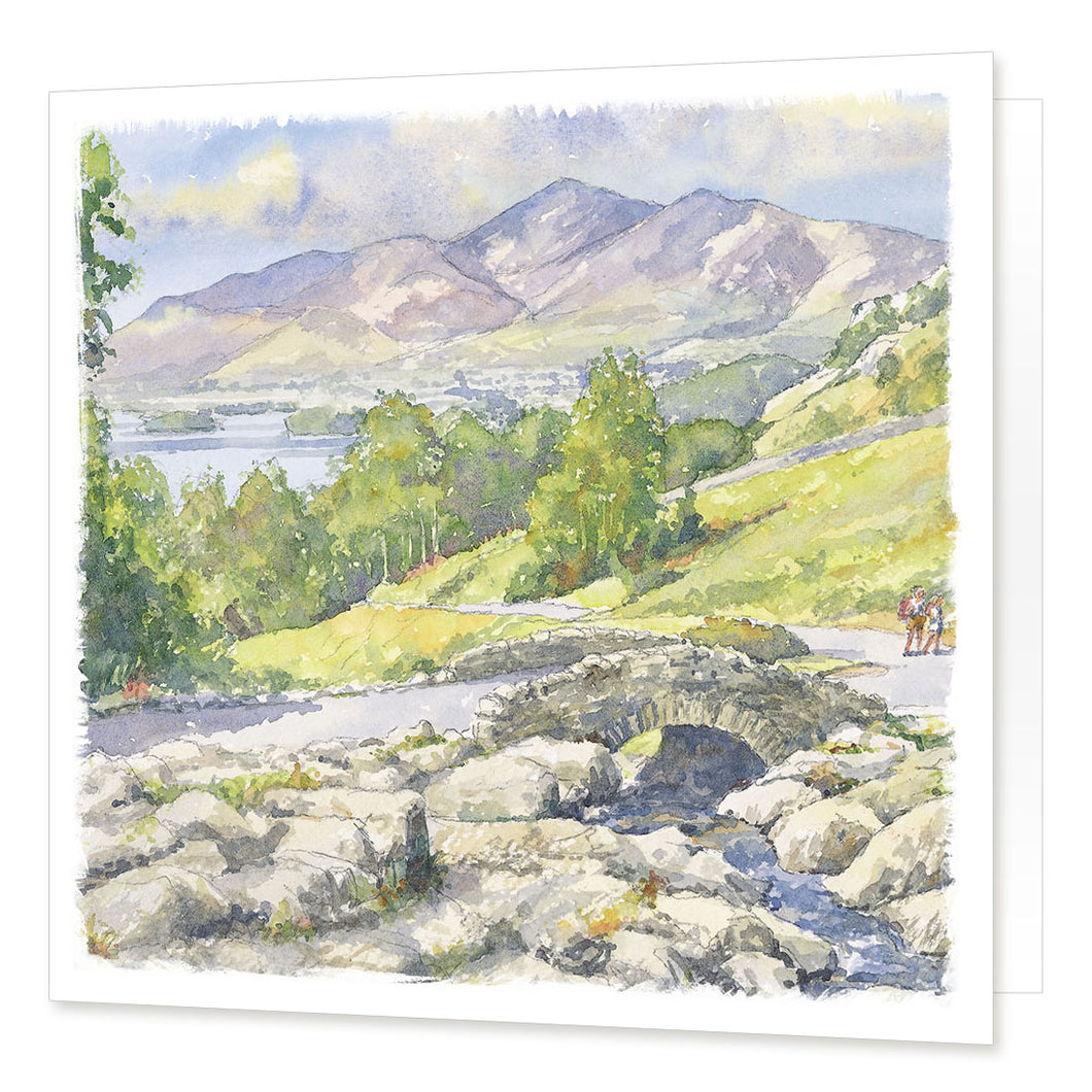 Ashness Bridge Greetings Card | Great Stuff from Cardtoons