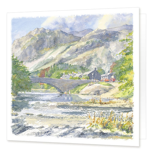 Grange-in-Borrowdale greetings card | Great Stuff from Cardtoons