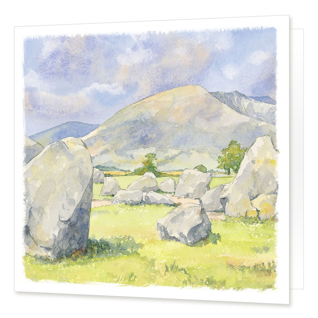 Castlerigg greetings card | Great Stuff from Cardtoons