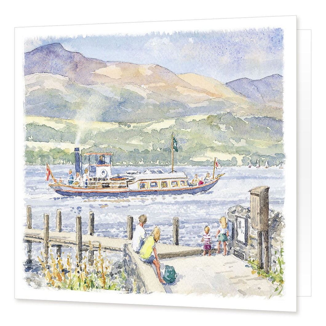 Coniston Water greetings card | Great Stuff from Cardtoons