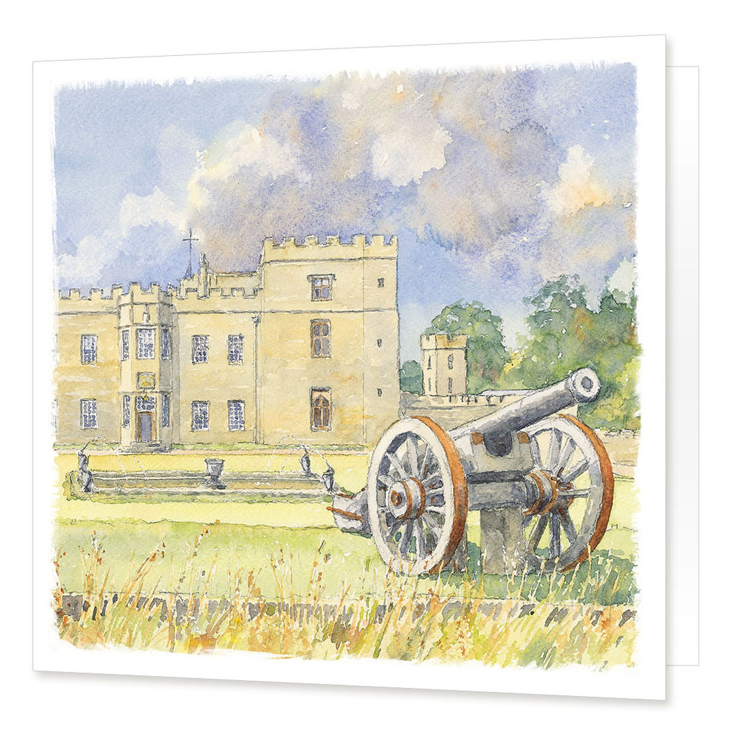 Chillingham Castle greetings card | Great Stuff from Cardtoons