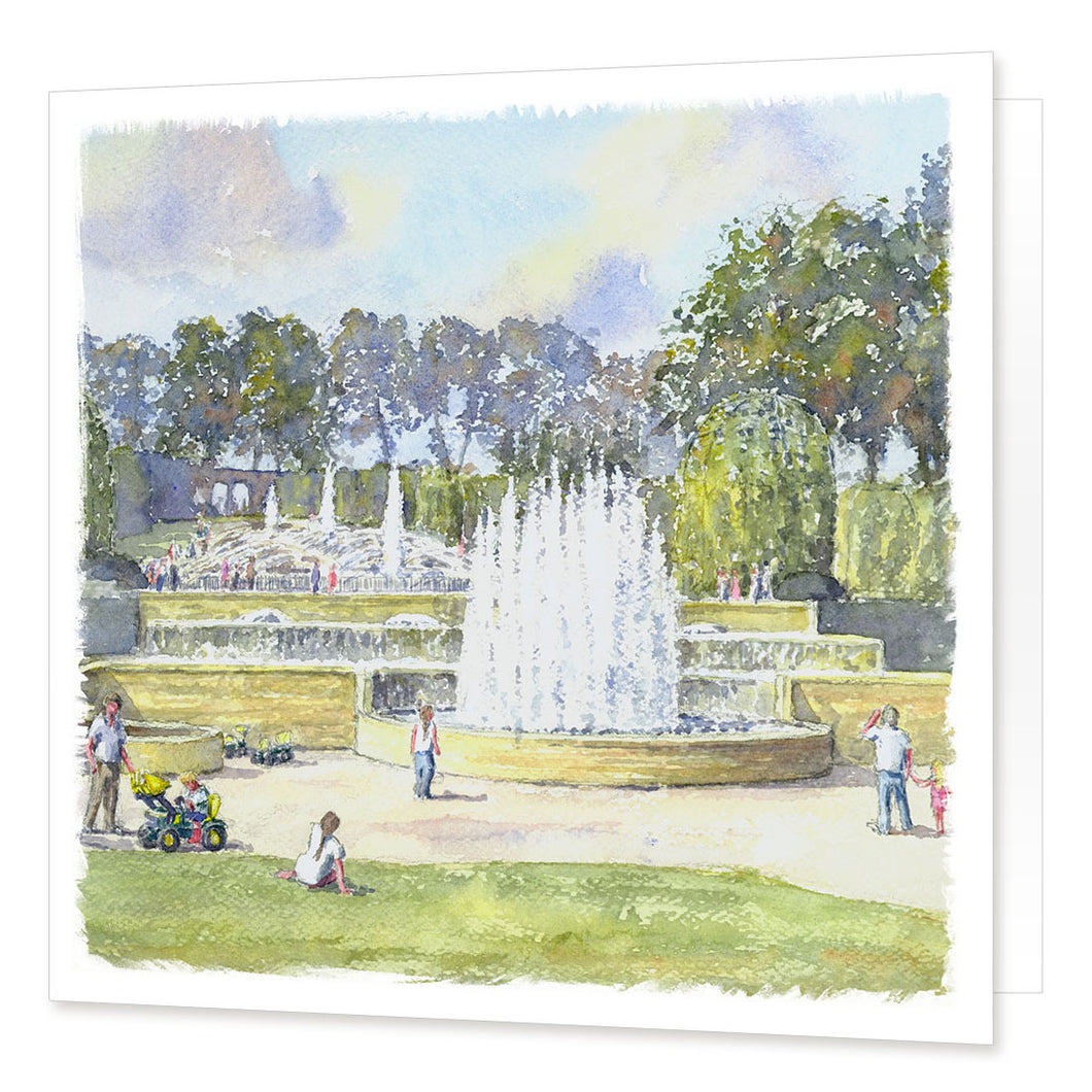 Alnwick Garden Greetings Card | Great Stuff from Cardtoons
