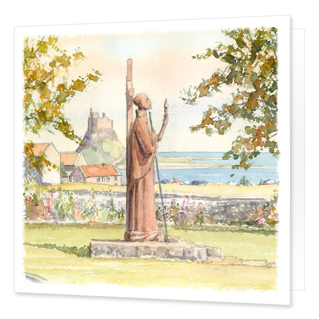 St. Aidan greetings card | Great Stuff from Cardtoons