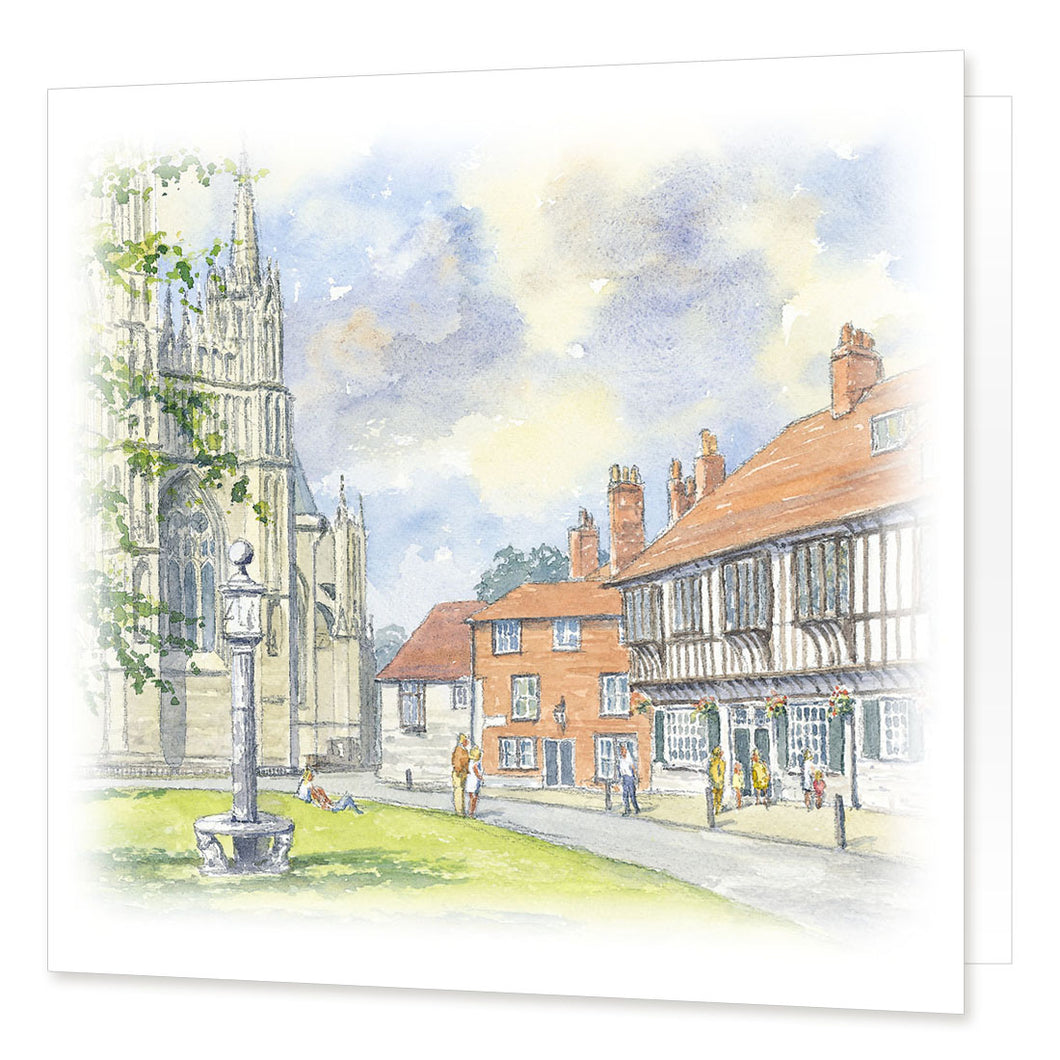 St. William's College, York greetings card | Great Stuff from Cardtoons