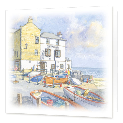 Robin Hood's Bay greetings card | Great Stuff from Cardtoons